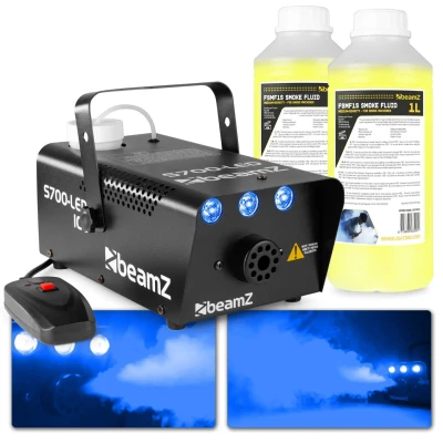 Afbeelding van BeamZ S700LED rookmachine met ijs effect incl. ruim 2 liter