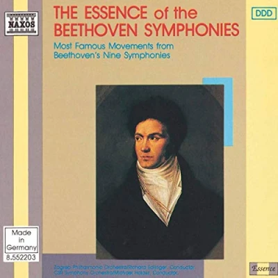 Afbeelding van Zagreb Philharmonic Orchestra, Richard Edlinger The Essence Of Beethoven Symphonies (CD)