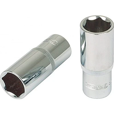 Afbeelding van KS Tools, Dopsleutel + dopmoer, 3/8&quot; CHROMEplus inbus lang (19 mm)