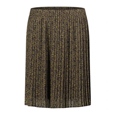 Afbeelding van Cartoon MIT Print Alijn rok, Dames, Maat: 38, Schwarz braun