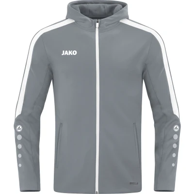 Afbeelding van JAKO Jas met kap Power Steengrijs