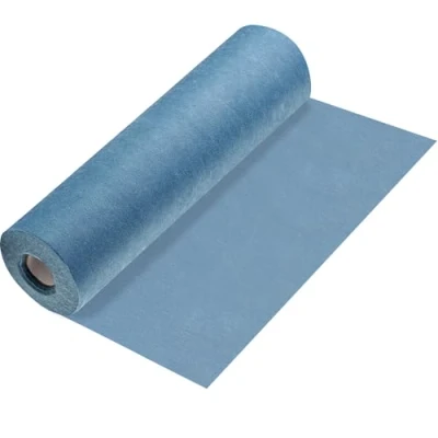 Afbeelding van 100%Mosel tafelloper vlieseline in blauw grijs (30 cm x 25 m), elegante tafeldecoratie voor verjaardagen en bruiloften, kleurrijke versiering speciale gelegenheden