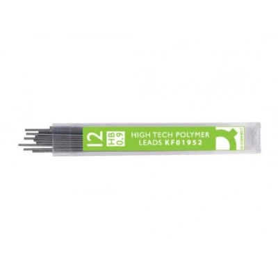 Afbeelding van Q CONNECT potloodstiften 0,9 mm HB etui van 12 stuks