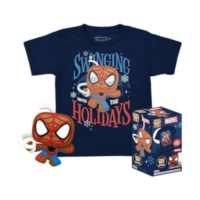 Afbeelding van FUNKO PKT POP! &amp; TEE: MARVEL SPIDEY (GB) M (KID).