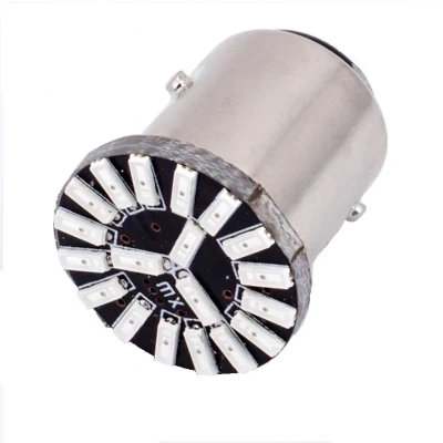 Afbeelding van ROOD BA15S LED 18 SMD 1156 12V