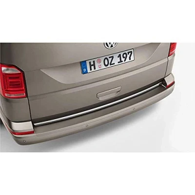 Afbeelding van Originele VW T6 Multivan Boot Instaplijsten Protector Transparant Bumper Terug 7E0061197
