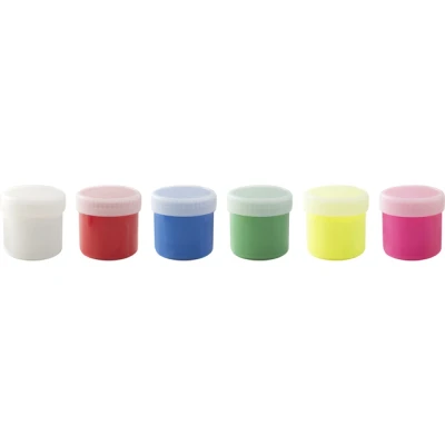 Afbeelding van Vingerverf EFA ass. Kleuren neon 6x40ml in karton per 3