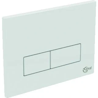 Afbeelding van Ideal standard bedieningspaneel rechthoek 2f wit w3708ac