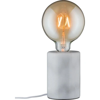 Afbeelding van Paulmann 79601 Neordic Nordin tafellamp max.1x20W E27 wit 230V marmer