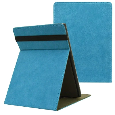 Afbeelding van Pocketbook InkPad Color 3 Hoes: imoshion Stand Flipcase Lichtblauw Kunstleder E Reader Hoezen