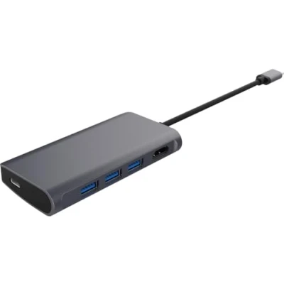 Afbeelding van LMP 2995 Video hub 5 poorts USB C met HDMI, 3.0 en ,Space grijs