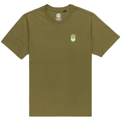 Afbeelding van Element Ambition À Manches Courtes Tshirt print, Heren, Maat: Large, Green