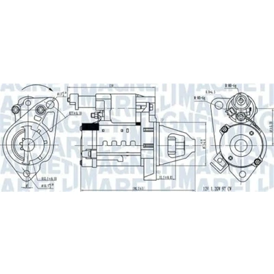 Afbeelding van Magneti Marelli Starter 063721642610