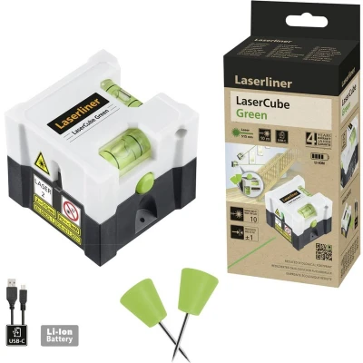 Afbeelding van Laserliner Laser Cube Green Lijnlaser 081.109E