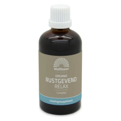 Afbeelding van Mattisson HealthStyle Biologisch Rustgevend Complex Druppels 100ML