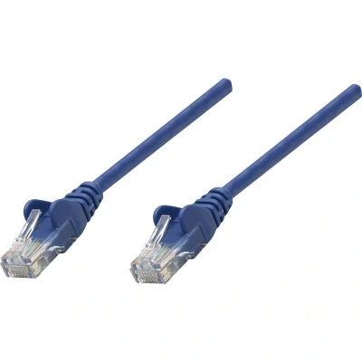 Afbeelding van Intellinet 319874 RJ45 Netwerkkabel, patchkabel CAT 5e U/UTP 7.50 m Blauw 1 stuk(s)