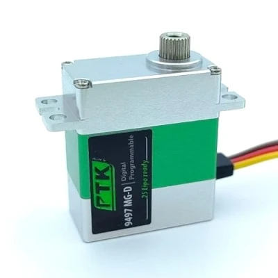 Afbeelding van PTK Servo 9gservo Reless Metal High Torque 13kg Micro RC Upgrade Onderdeel TRX4M TRX4MT 1/18