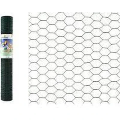 Afbeelding van Zeskant gepl. 13x1.0mm x 100cm 2.5m ral 6005 groen Giardino