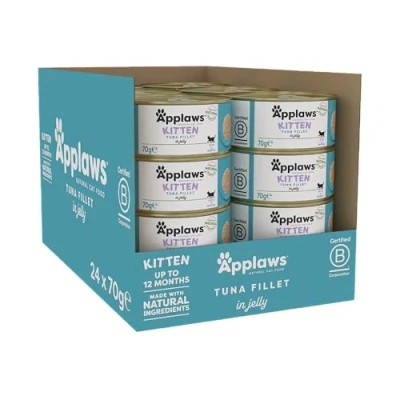 Afbeelding van Applaws MPM Product Kattenkitten tonijn 24 x 70 g EU/VK,Meerkleurig