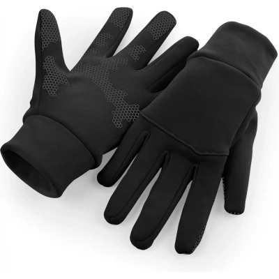 Afbeelding van Handschoenen Unisex L/XL Beechfield Black 93% Polyester, 7% Elasthan