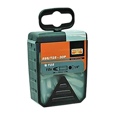 Afbeelding van Bahco 30 bits t40 25mm 1/4&quot; standard 59S/T40 30P