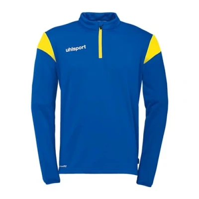 Afbeelding van Uhlsport Squad 27 Ziptop Heren Azuurblauw / Limoen Maat: S