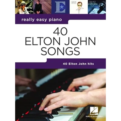 Afbeelding van Hal Leonard Really Easy piano 40 Elton John Songs songboek voor