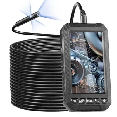 Afbeelding van VEVOR endoscoopcamera inspectiecamera 1080P pijpcamera 15m kabel 5&quot; display