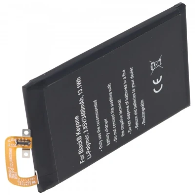 Afbeelding van Accu geschikt voor Blackberry Keyone, Li Polymer, 3.85V, 3400mAh, 13.1Wh, ingebouwd, zonder gereedschap