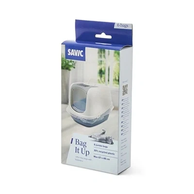 Afbeelding van Savic Kattenbakzak Nestor Jumbo Kattenbakaccessoires 67x48 cm