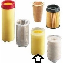 Afbeelding van Oventrop Siku verwarming 3 x oliefilter inzet 50 75 µm
