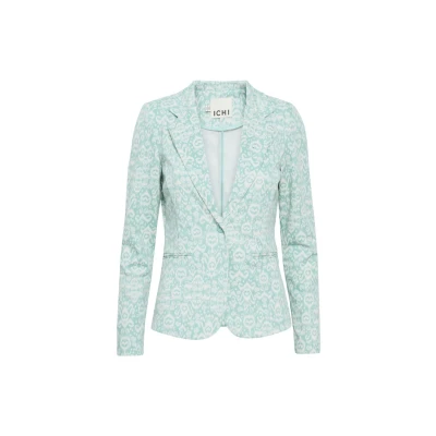 Afbeelding van Ichi Ihkate Print Bl19 20121145 Licht Blauw Dames The Stone