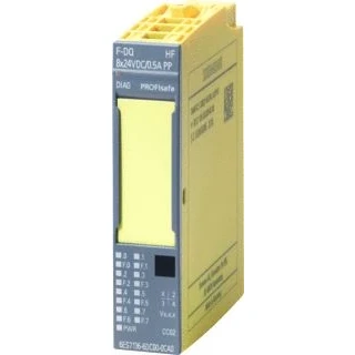 Afbeelding van Siemens simatic dp digitale veiligheids uitgangsmodule et200sp f dq 8x 24v dc 0 5a pl e sil 3 15mm w 6es7136 6dc00 0ca0