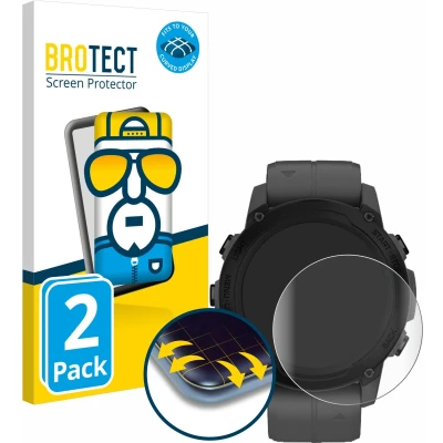 Afbeelding van BROTECT Volledig bedekkende screen protector, Smartwatch beschermfolie, Transparant