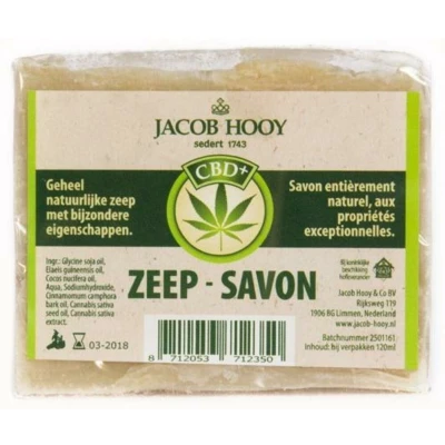 Afbeelding van Jacob Hooy Cbd Zeep, 1 stuks