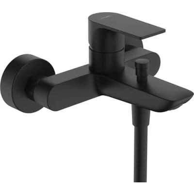 Afbeelding van Hansgrohe rebris e eengreeps opbouw badmengkraan mat zwart 72450670