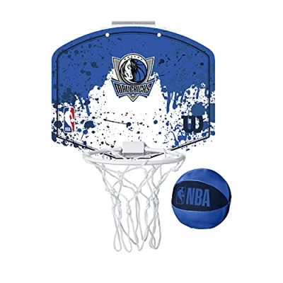 Afbeelding van Basketball Basket Wilson Dallas Mavericks Mini Blue