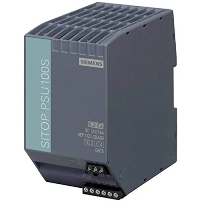 Afbeelding van Siemens sitop psu100s 12 v 14 a stabilized power supply input 120 230 ac output dc 6ep1323 2ba00