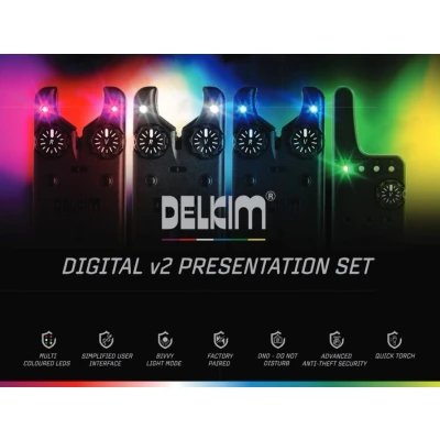 Afbeelding van Delkim Digital v2 Presentation Set 3+1 Beetmelders