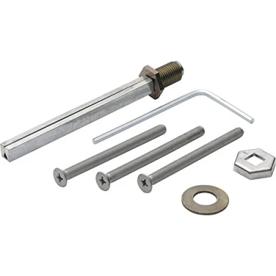 Afbeelding van Hoppe wisselstiftgarnituur click knop/kruk (snelstift) deurdikte 87 t/m 92 mm