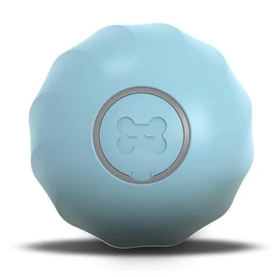 Afbeelding van Cheerble Mini Bal 3.0 Blauw Zelf Rollende voor Katten 3 Automatische Speelmodi Interactief en Intelligentie Kattenspeelgoed Kattenspeeltje