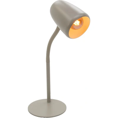 Afbeelding van EGLO Carlo Tafellamp Bureaulamp E14 46 cm Zandkleur/Beige/Crème Kantelbaar