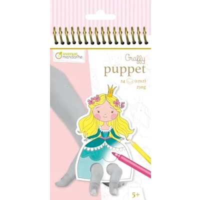 Afbeelding van Avenue Mandarine Graffy Puppet Prinsessen