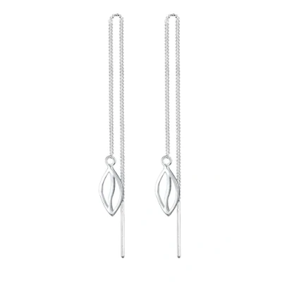 Afbeelding van Elli Blatt ÉLÉGANT Filigran Oorbellen, Dames, Maat: One Size, Silber