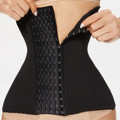 Afbeelding van Shapewear Dames Waist Shaper Corset Korset Buik Corrigerend Zwart Size S
