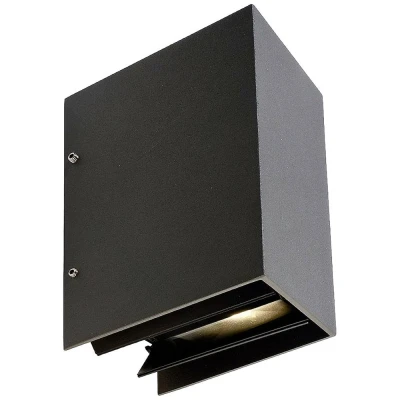 Afbeelding van Deko Light Arcturus I 731099 LED wandlamp 6 W Grafietgrijs (RAL 7024)