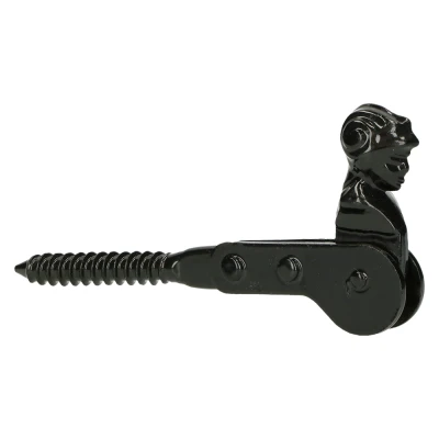 Afbeelding van Blindesluiting, 120mm, zwart gecoat