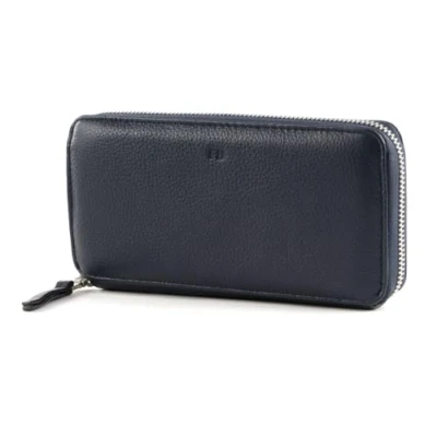 Afbeelding van FREDsBRUDER Leren Portemonnee Wallet Big BG Dark Blauw