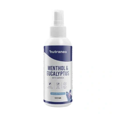 Afbeelding van Menthol &amp; Eucalyptus Spray Verkoelende Formule Voor Spieren en Gewrichten 100 ml Nutraneo®