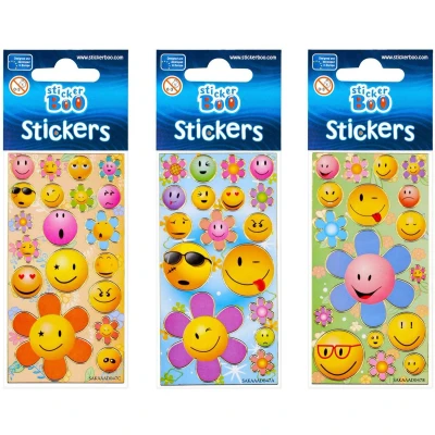 Afbeelding van Stickervel Lachgezicht
